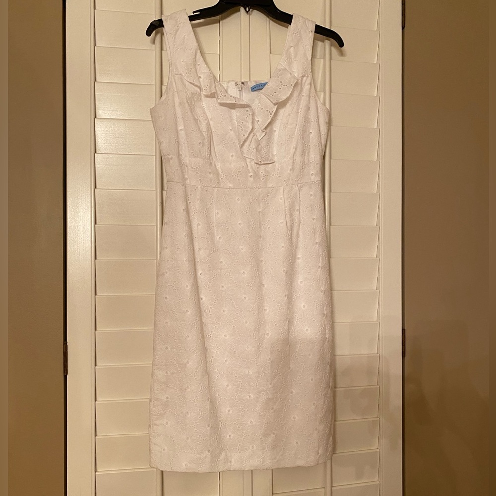 Antonio Melani white eyelet dress